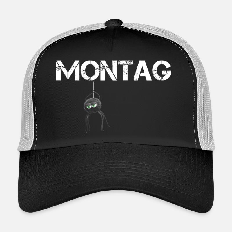 Araignée du lundi Casquette trucker 