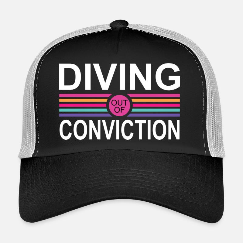 Conviction de plongée Casquette trucker 