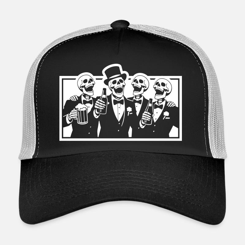 Squelette du Marié de l’équipe Casquette trucker 