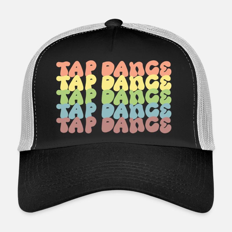 Rainbow Tapdance Pattern Trucker Cap