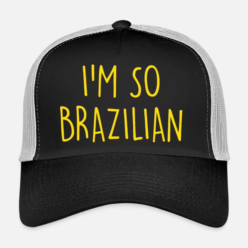 Je suis tellement brésilienne brésilien Casquette trucker 