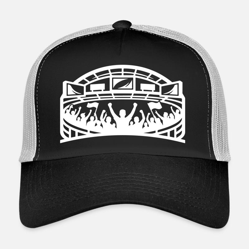Silhouette des supporters du stade Casquette trucker 