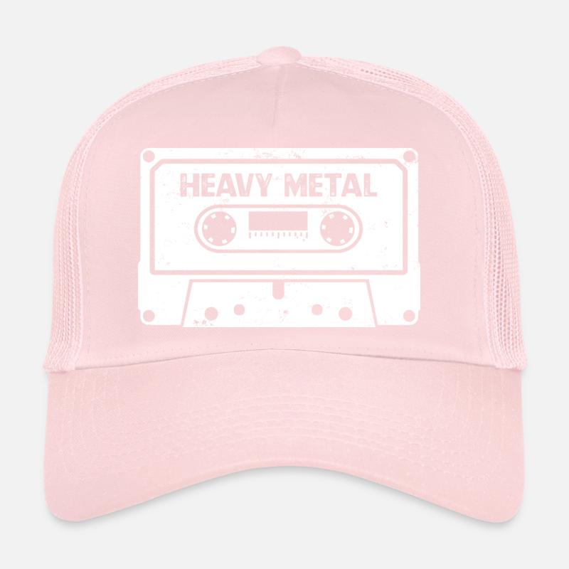 Cassette Heavy Metal Rétro Casquette trucker 