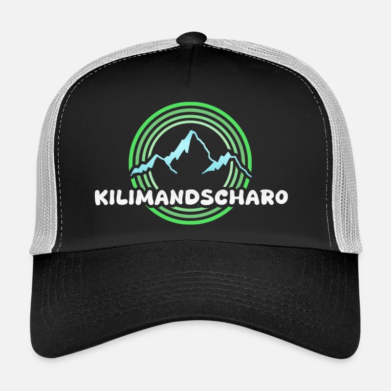 Kilimanjaro as hiking Trucker Cap