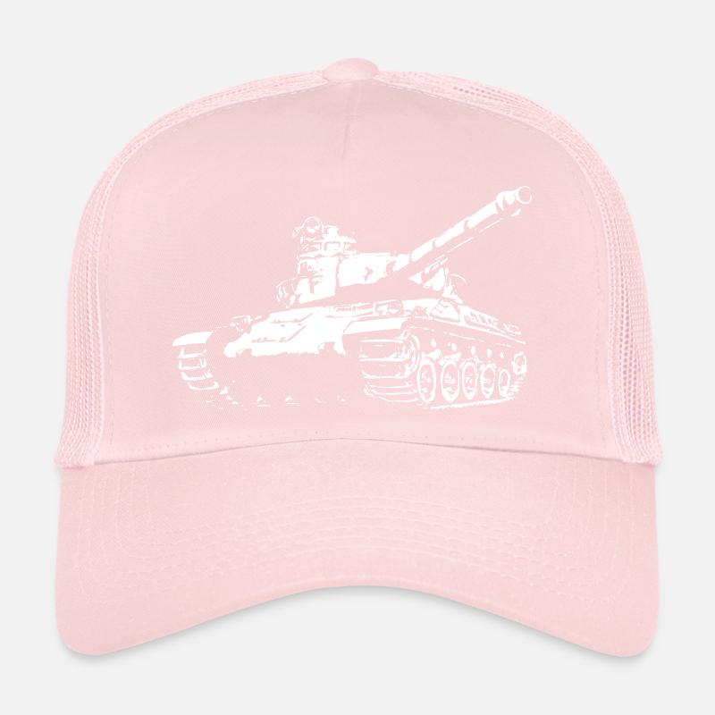 AMX 30 blanc Casquette trucker 