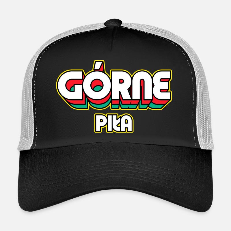 Górne Piła. Retro District Name Trucker Cap