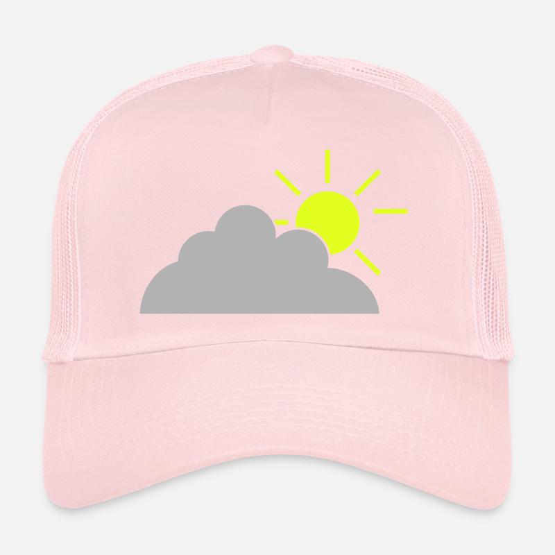 Lightly clouded Trucker Cap