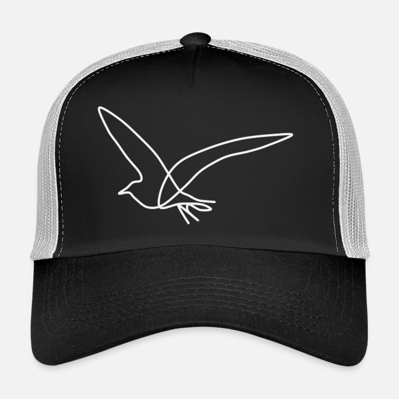 Möve - Trucker Cap - Schwarz/Steingrau