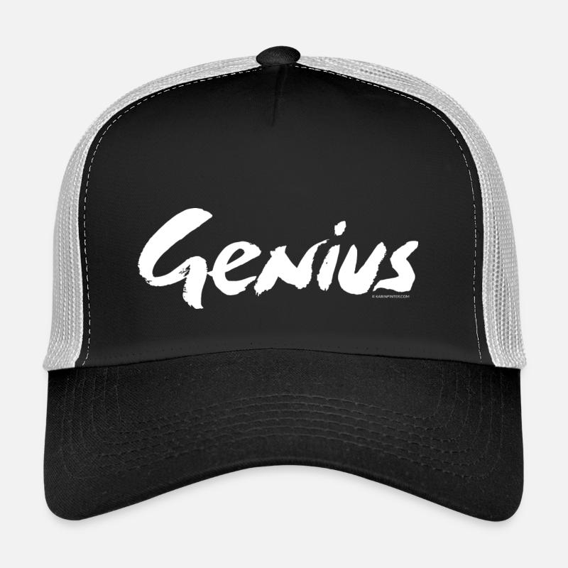 Genie - Trucker Cap - Schwarz/Steingrau
