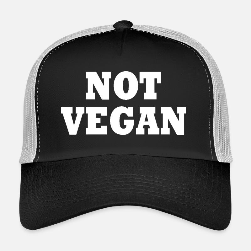 Not vegan Casquette trucker 