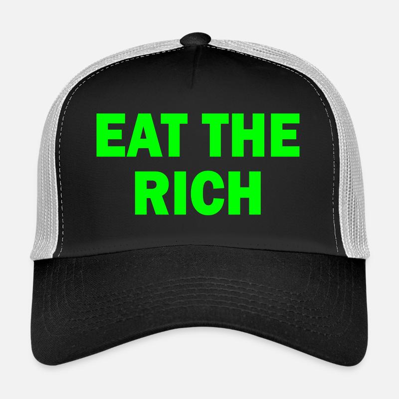 Eat the rich Casquette trucker 