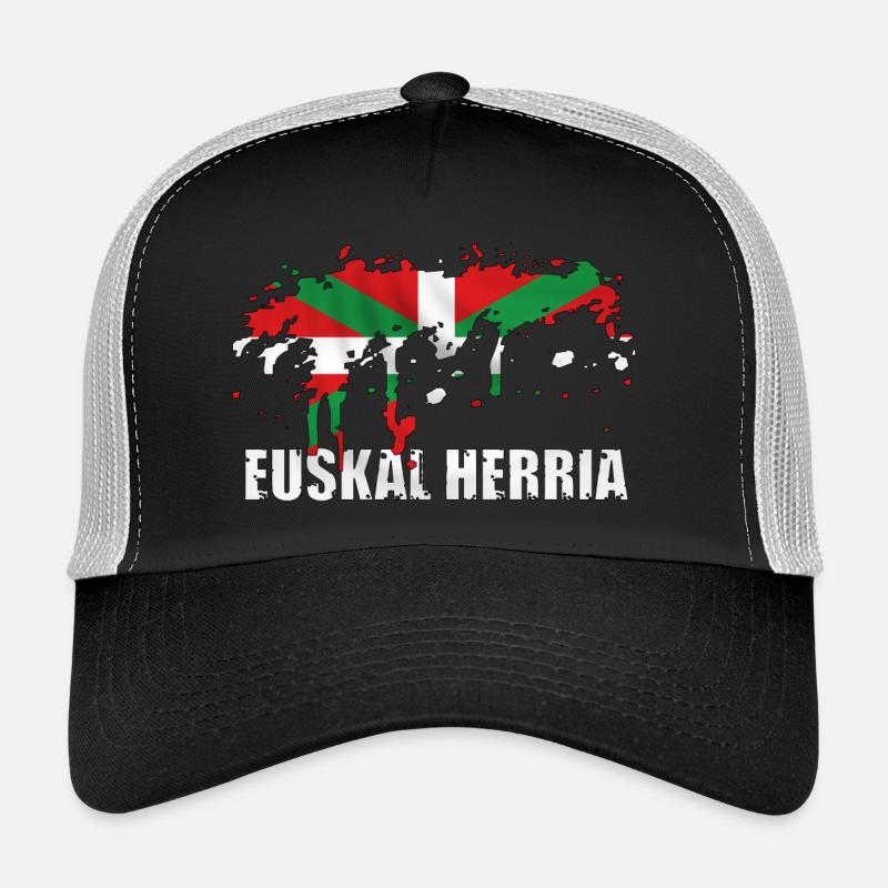 drapeau basque Casquette trucker 