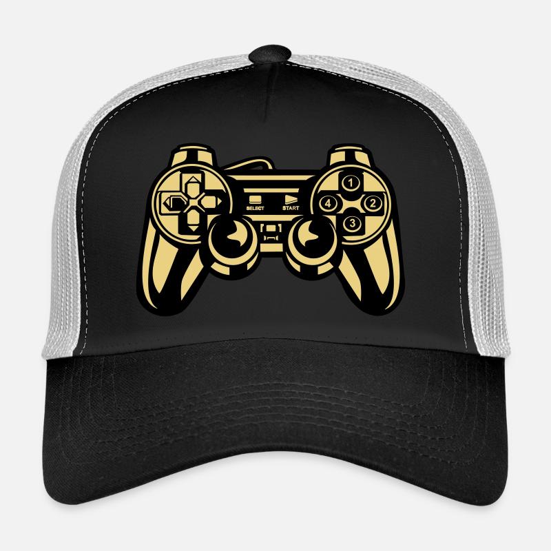 Gaming - Trucker Cap - Schwarz/Steingrau