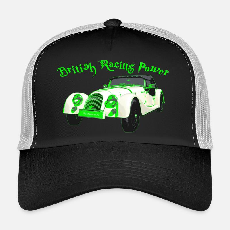 Morgan - Casquette trucker - noir/gris pierre