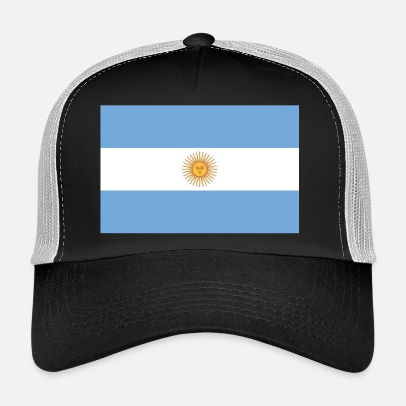 Argentinean flag Trucker Cap