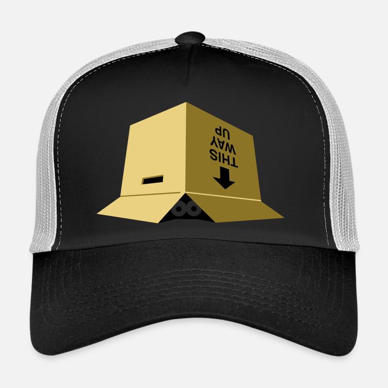 A moving box Trucker Cap