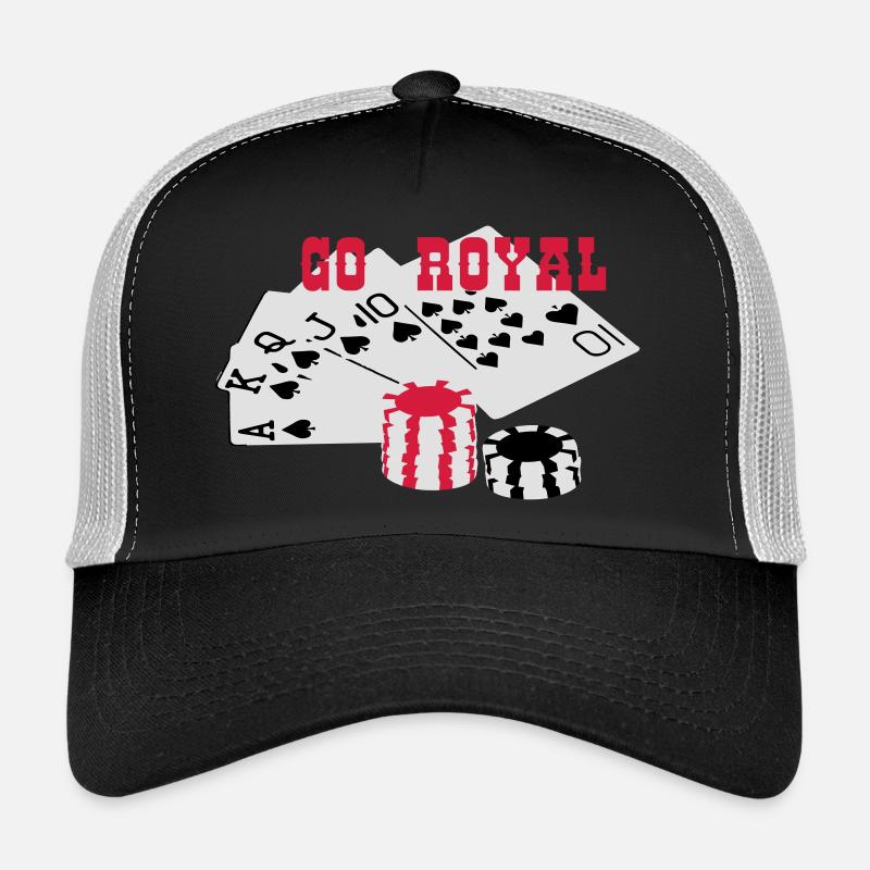 Royal Flush GO ROYAL Trucker Cap