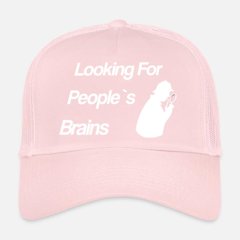 Looking For People’s Brains - Sherlock Casquette trucker 