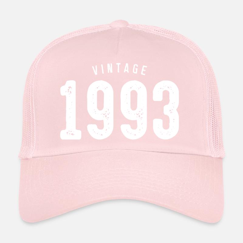 Vintage 1993 Typography Trucker Cap