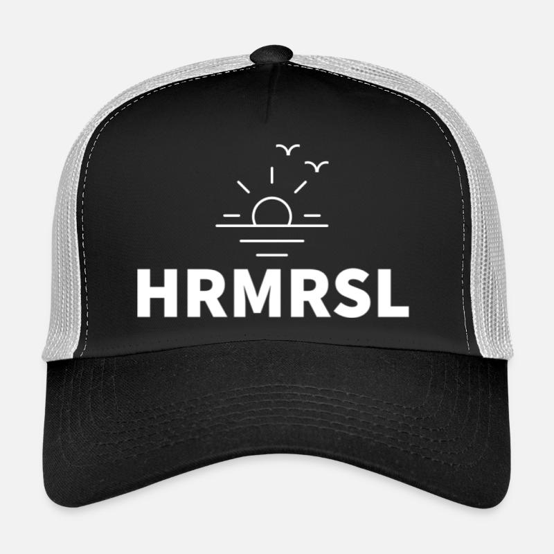 HRMRSL - Horumersiel - Trucker Cap - Schwarz/Steingrau