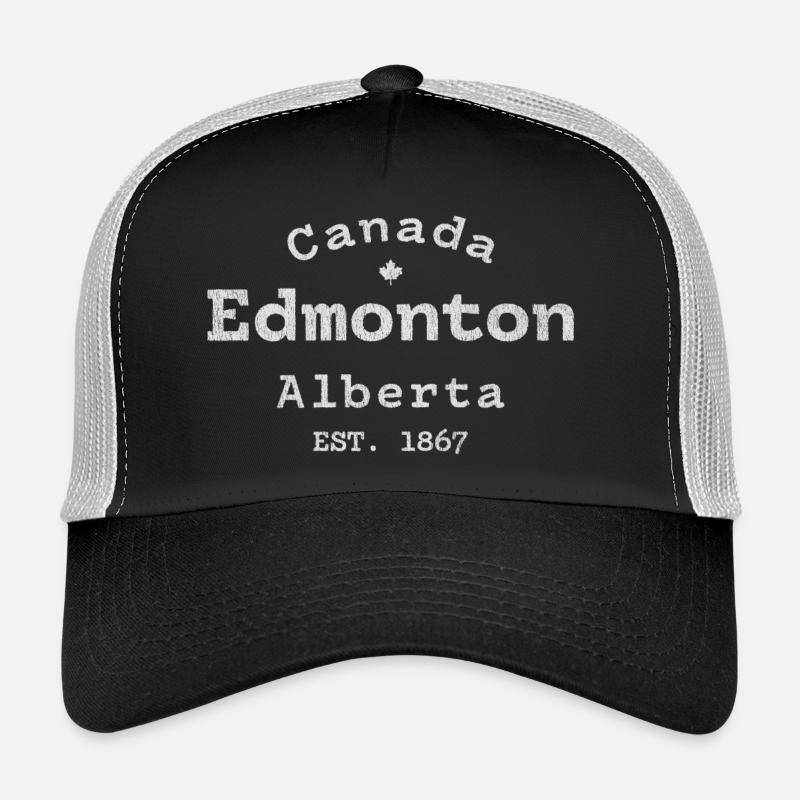 Edmonton Alberta Vintage Trucker Cap