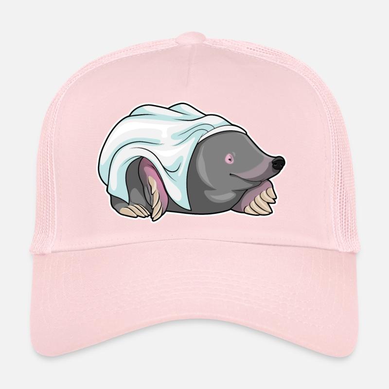 Mariage au voile nuptial Mole Casquette trucker 