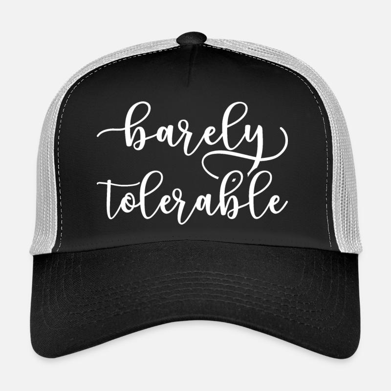 Orgueil et préjugés - À peine tolérable I Casquette trucker 