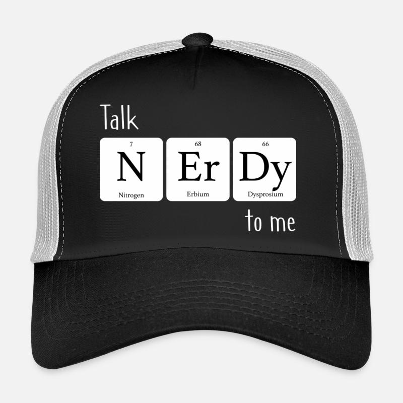 Elements Talk nerd pour moi Casquette trucker 