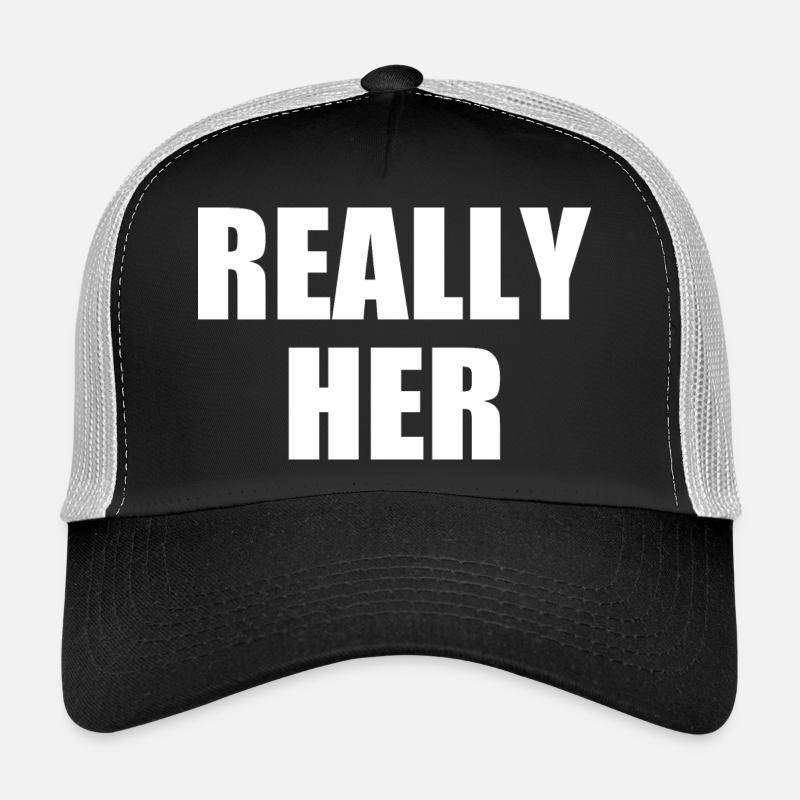 really her Casquette trucker 