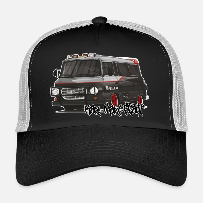 Barkas B1000 // Illustration Casquette trucker 