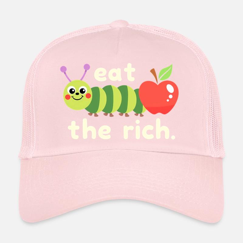 Ver affamé - Chenille Kawaii Casquette trucker 