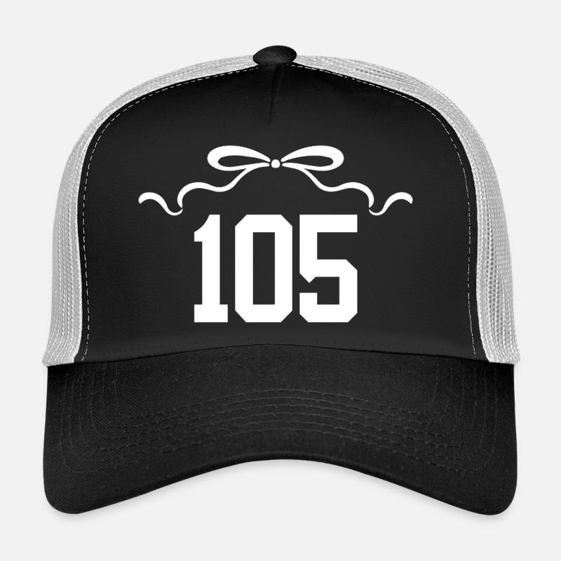 Numéro 105 noeud - 105e anniversaire Casquette trucker 