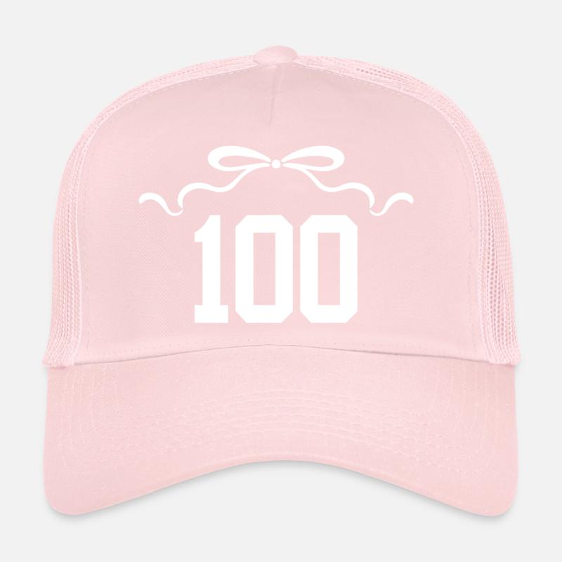 Numéro 100 noeud - 100e anniversaire Casquette trucker 