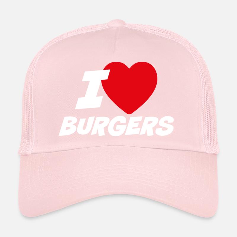 Ich liebe Burger Trucker Cap
