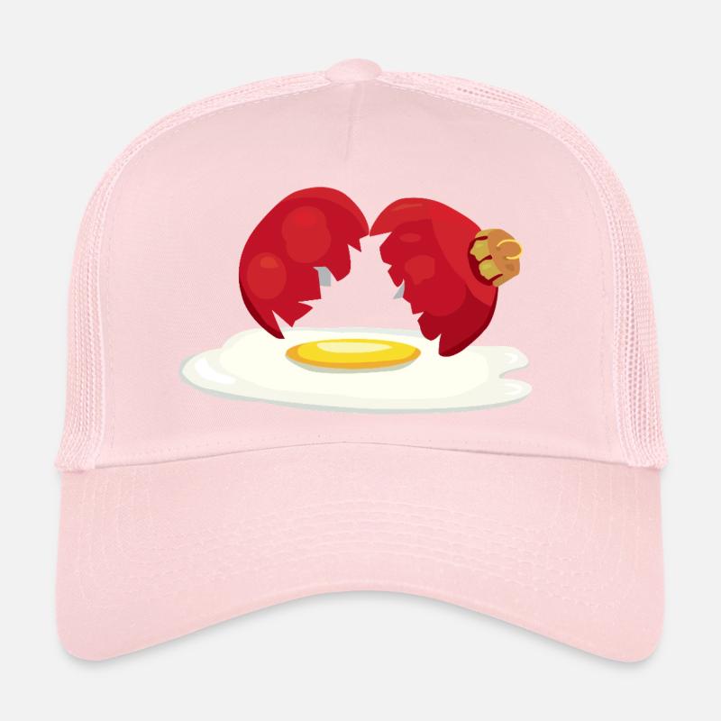 Boule de Noël œuf cassé Casquette trucker 