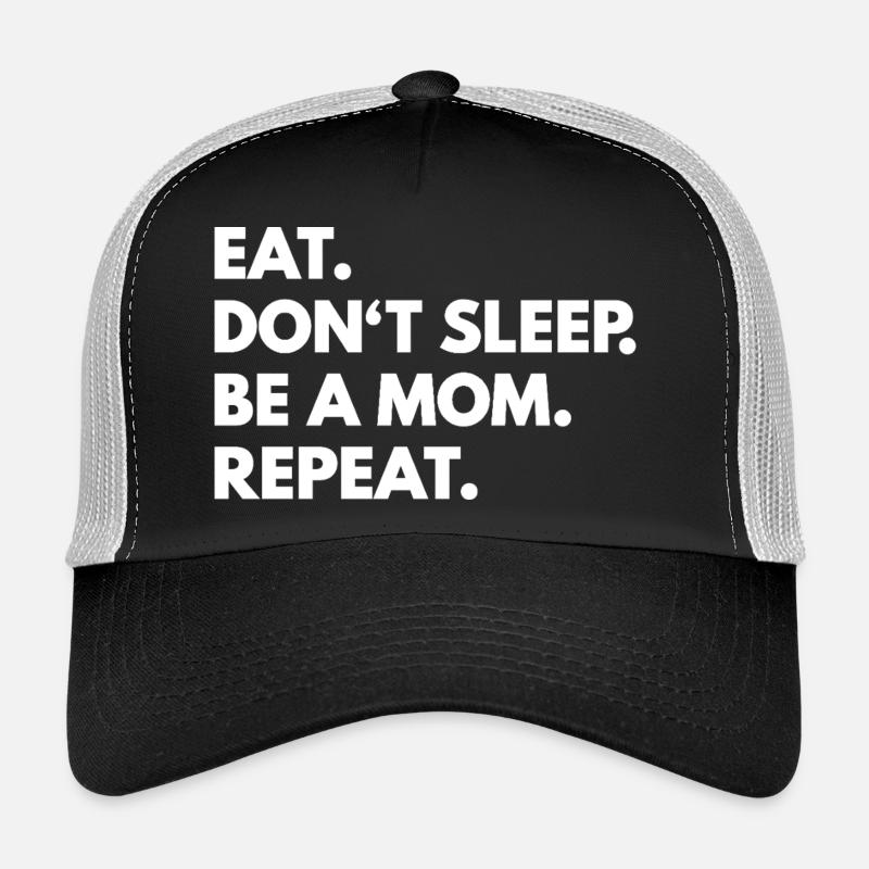 Manque de sommeil de la mère Casquette trucker 