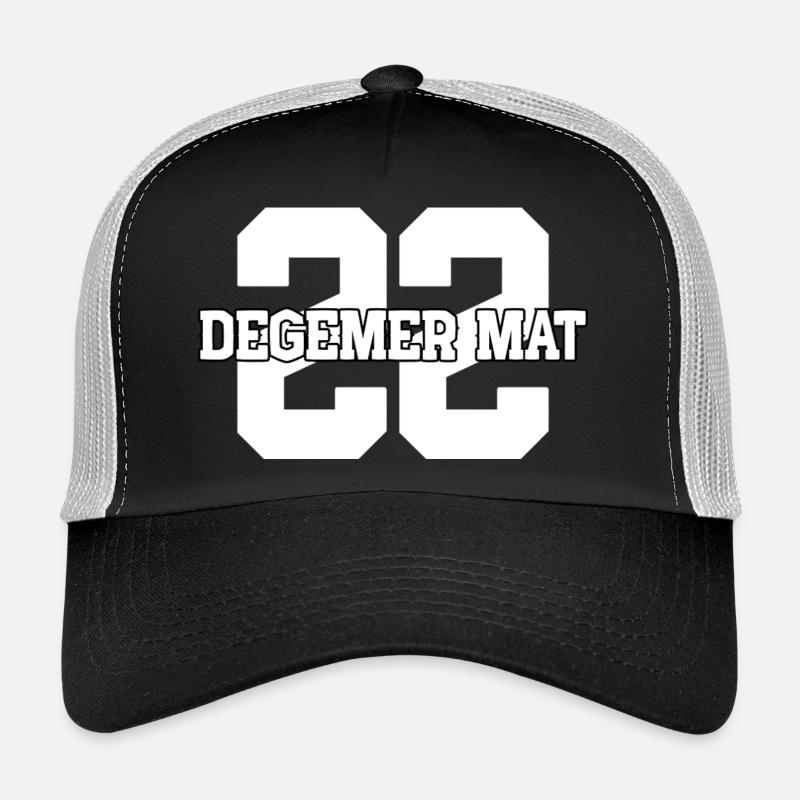 Degemer Matte - Trucker Cap - Schwarz/Steingrau