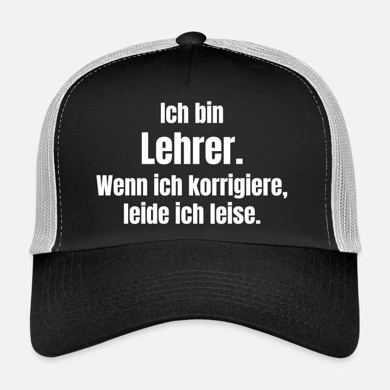 Teacher Humor: Correcting Quietly Trucker Cap