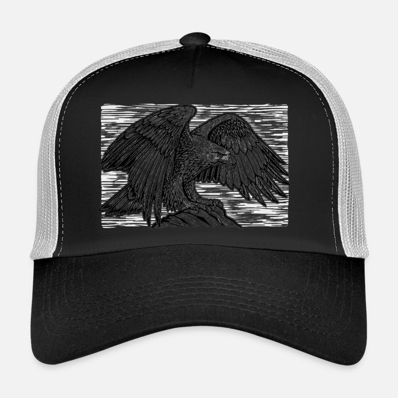 Sweet Golden Eagle | Cute Eagle Motif Gift Trucker Cap