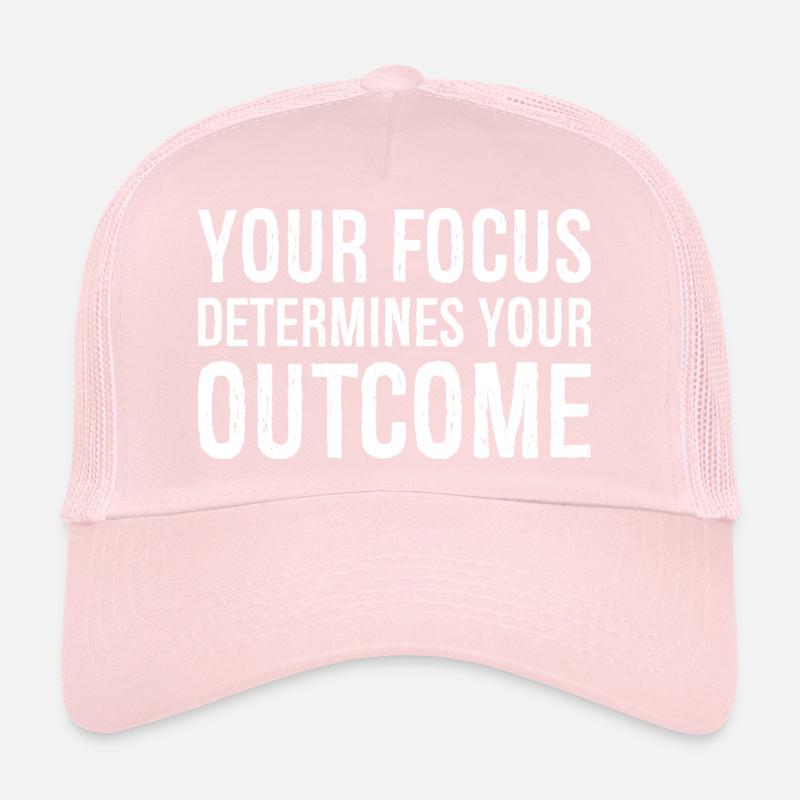Votre concentration détermine votre résultat Casquette trucker 
