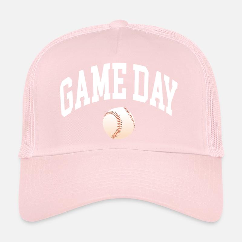 Fan de baseball le jour du match Casquette trucker 