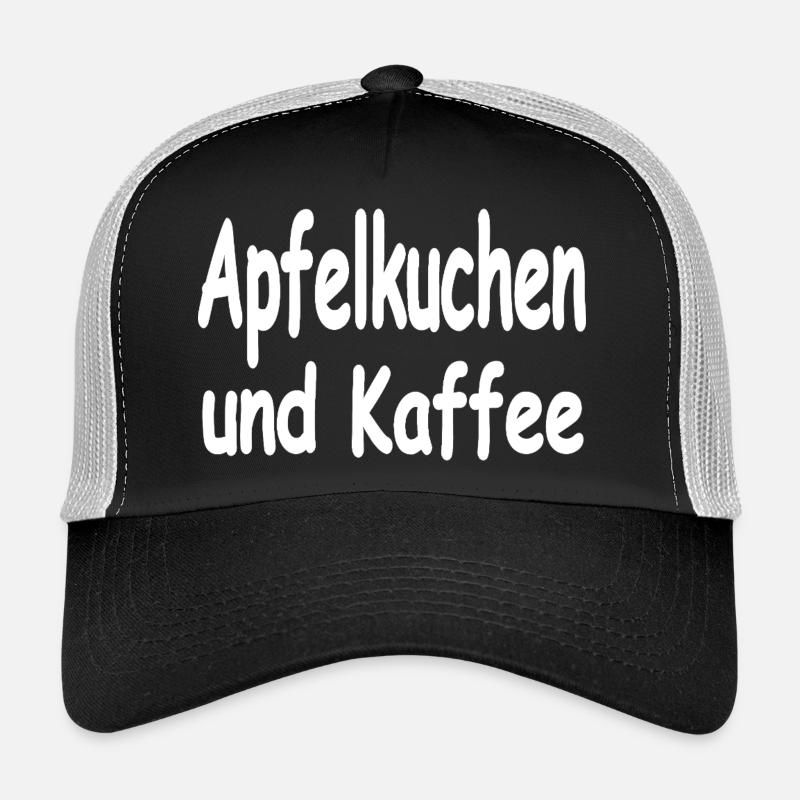 Apfelkuchen - Trucker Cap - Schwarz/Steingrau