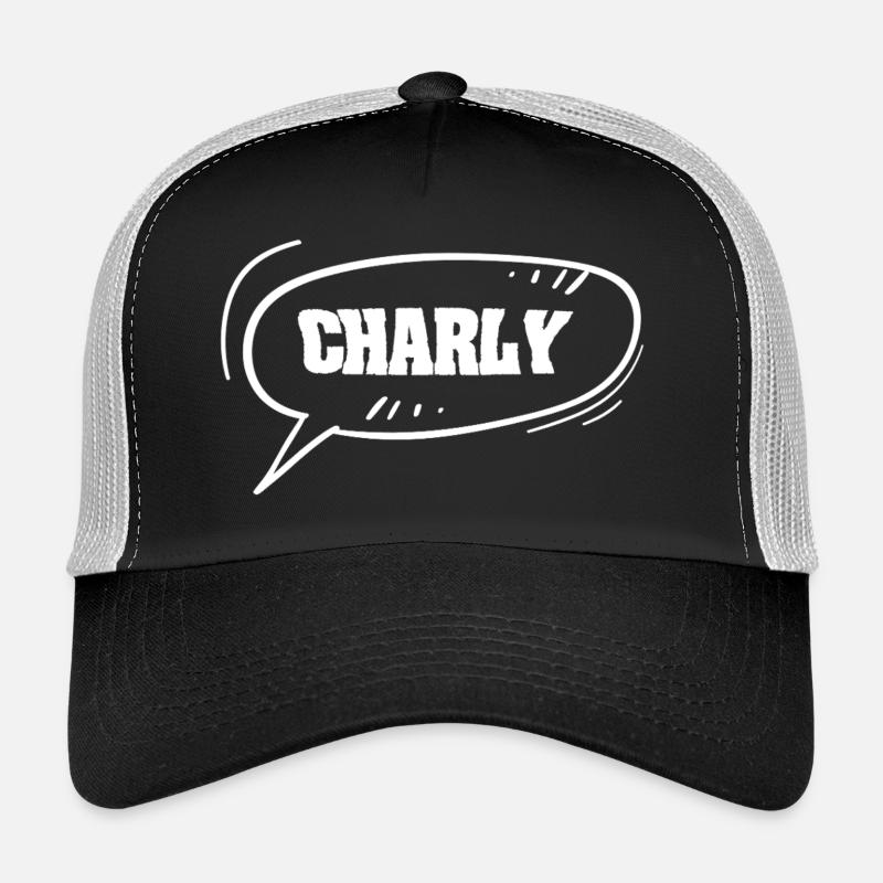Charly comme prénom Casquette trucker 