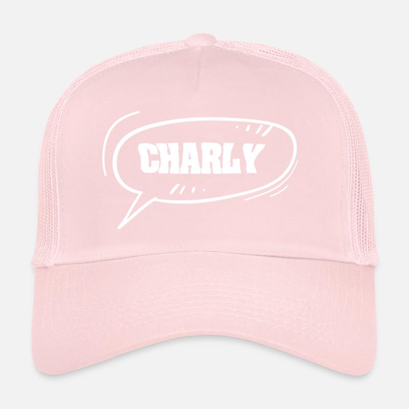 Charly comme prénom Casquette trucker 
