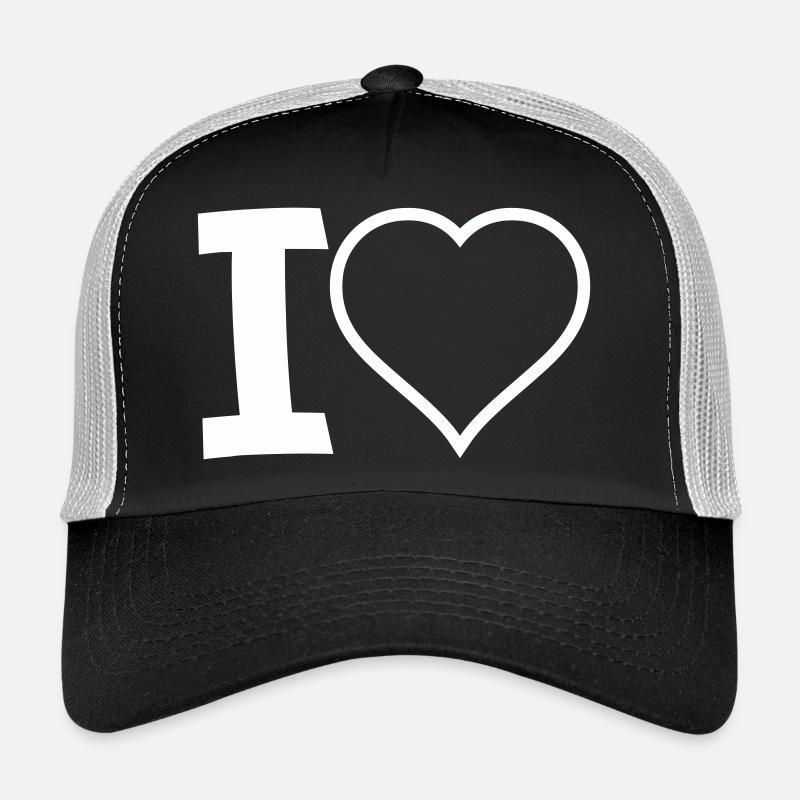 I Heart Trucker Cap