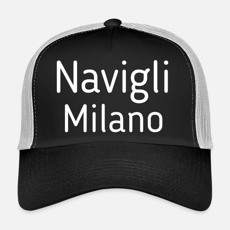 Mailand italien Navigli  Trucker Cap