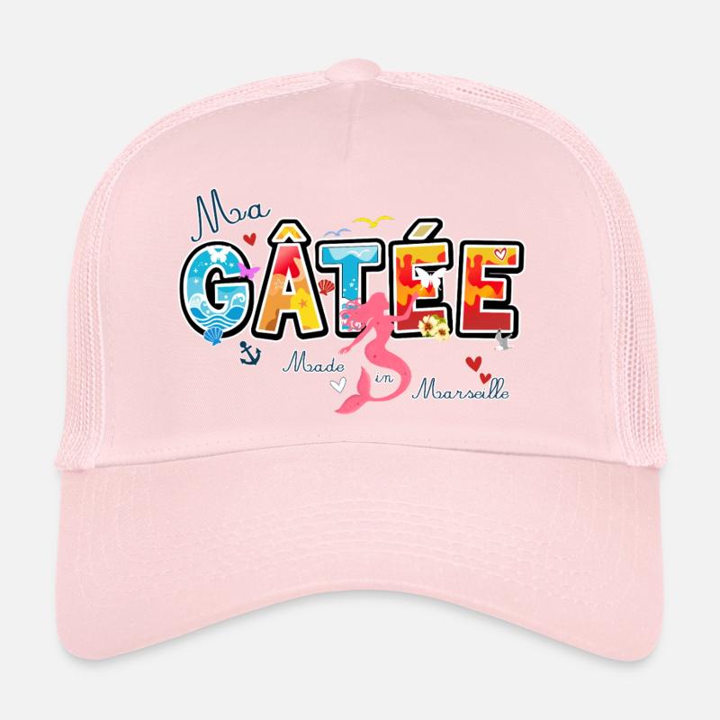 Ma Gatée, Expression marseillaise, valentines gift Casquette trucker 