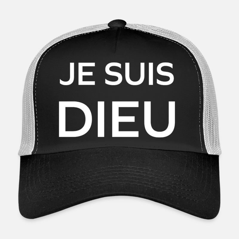 Ich bin Gott Trucker Cap