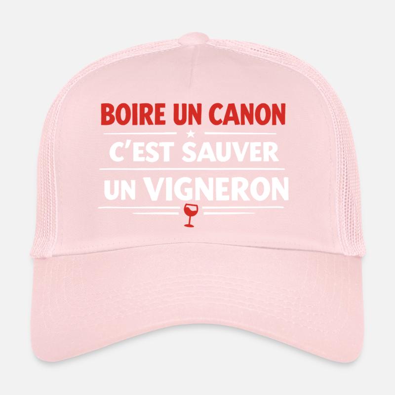 To have a drink is to save a winemaker Trucker Cap