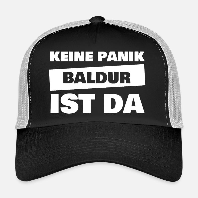 Baldur als Name Trucker Cap
